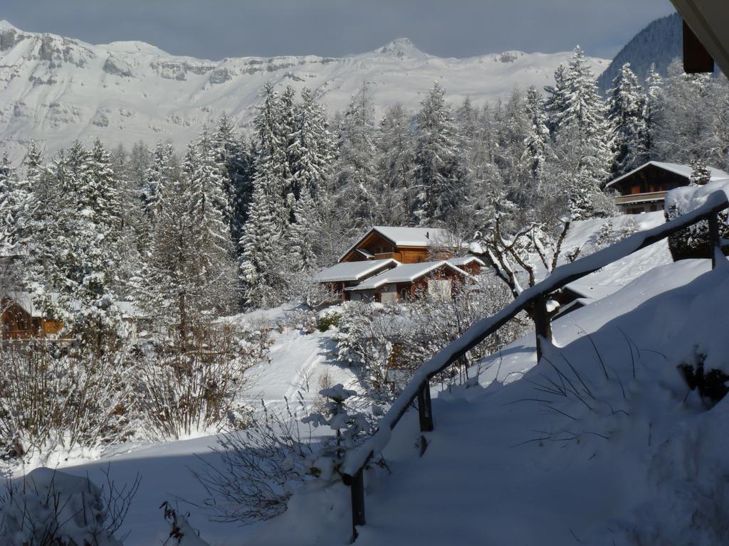 Chalet Des Alpes - Sunset View - Crans-Montana Eksteriør bilde
