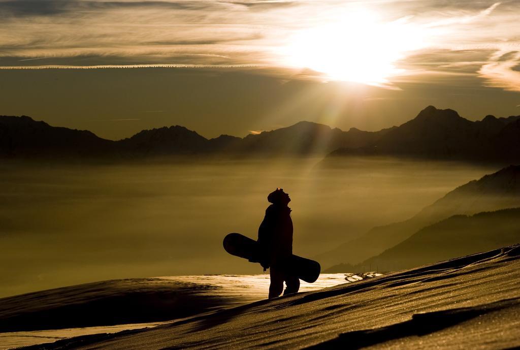Chalet Des Alpes - Sunset View - Crans-Montana Eksteriør bilde